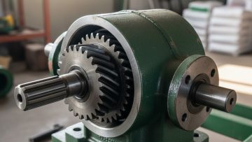 Przekładnia do rozsiewacza nawozów