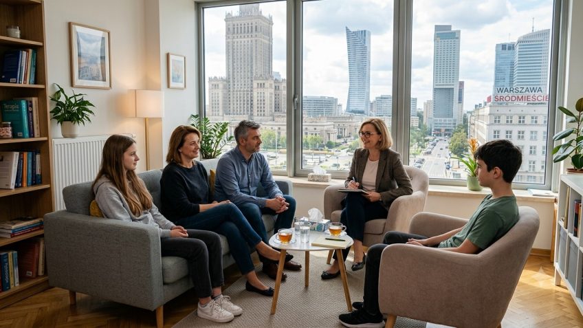 Terapia rodzinna w Warszawie